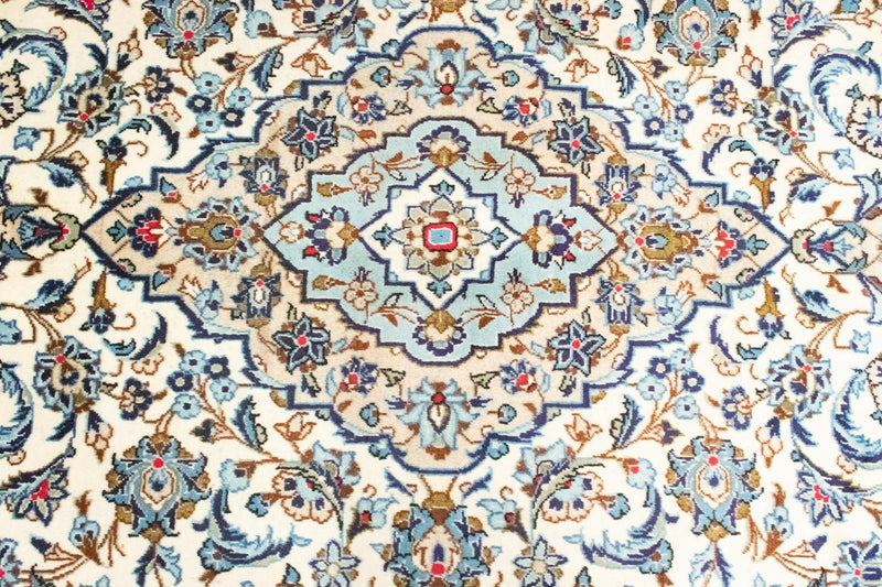 Tapis persan - Keshan - 306 x 195 cm - beige