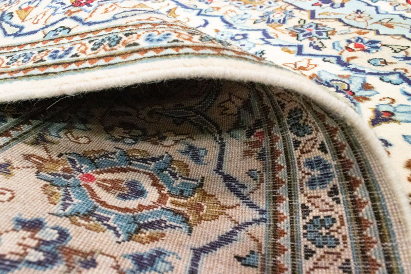 Tapis persan - Keshan - 306 x 195 cm - beige