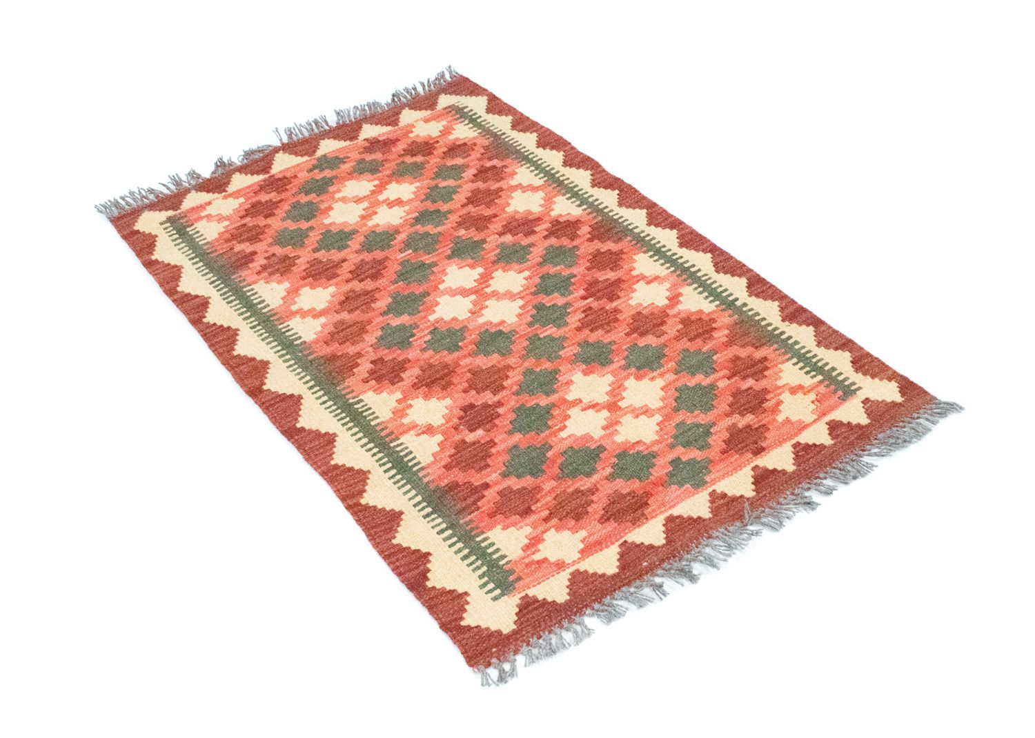 Tapis Kelim - Oriental - 90 x 60 cm - marron