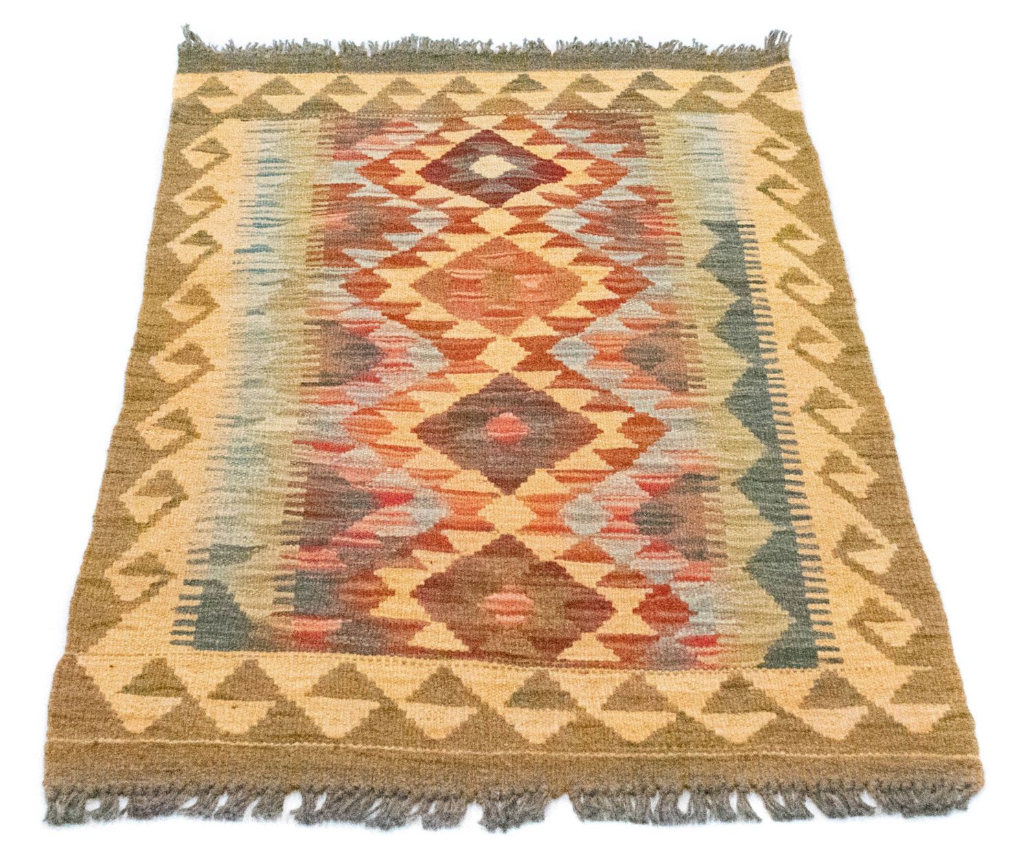 Tapis Kelim - Oriental - 90 x 60 cm - beige