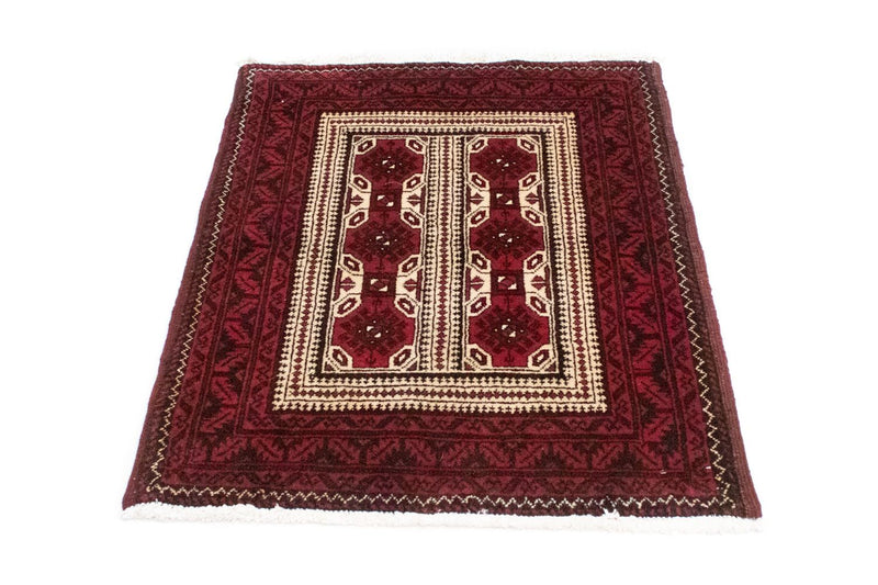 Tapis Belutsch - 95 x 74 cm - rouge