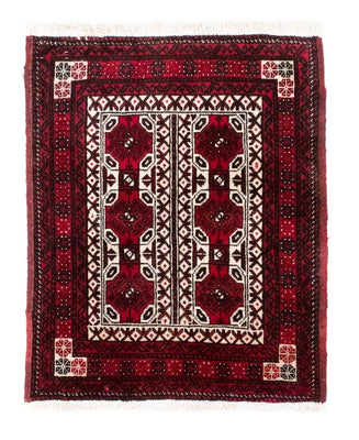 Tapis Belutsch - 78 x 63 cm - rouge