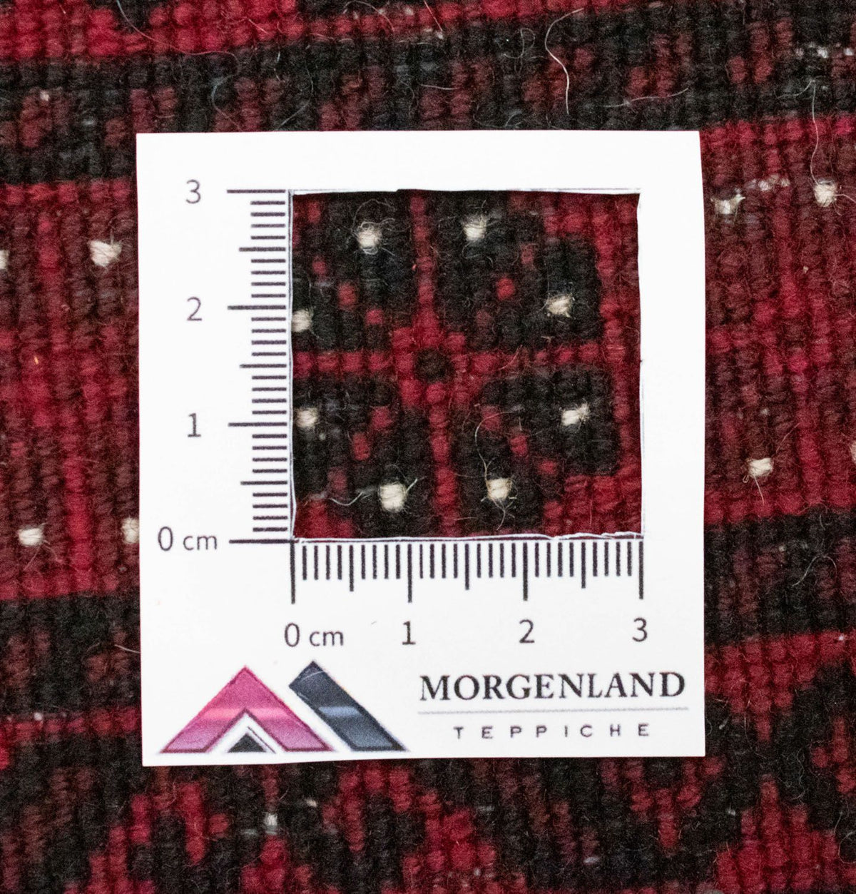 Tapis Belutsch - 78 x 63 cm - rouge