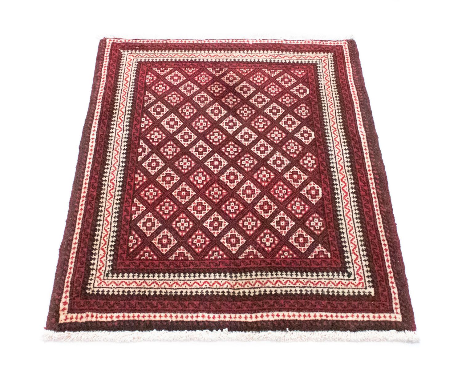 Tapis Belutsch - 83 x 68 cm - marron