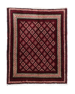 Tapis Belutsch - 84 x 70 cm - rouge