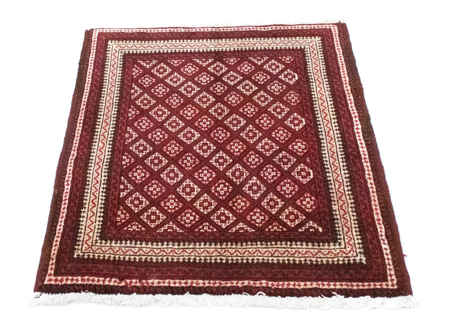 Tapis Belutsch - 84 x 70 cm - rouge