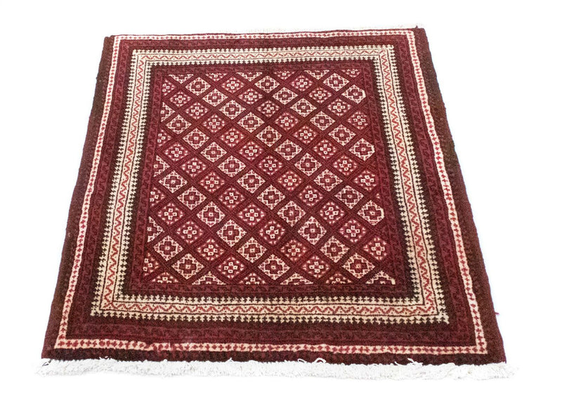 Tapis Belutsch - 84 x 70 cm - rouge