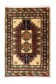 Tapis Turkaman 93x63cm - Tapis persan