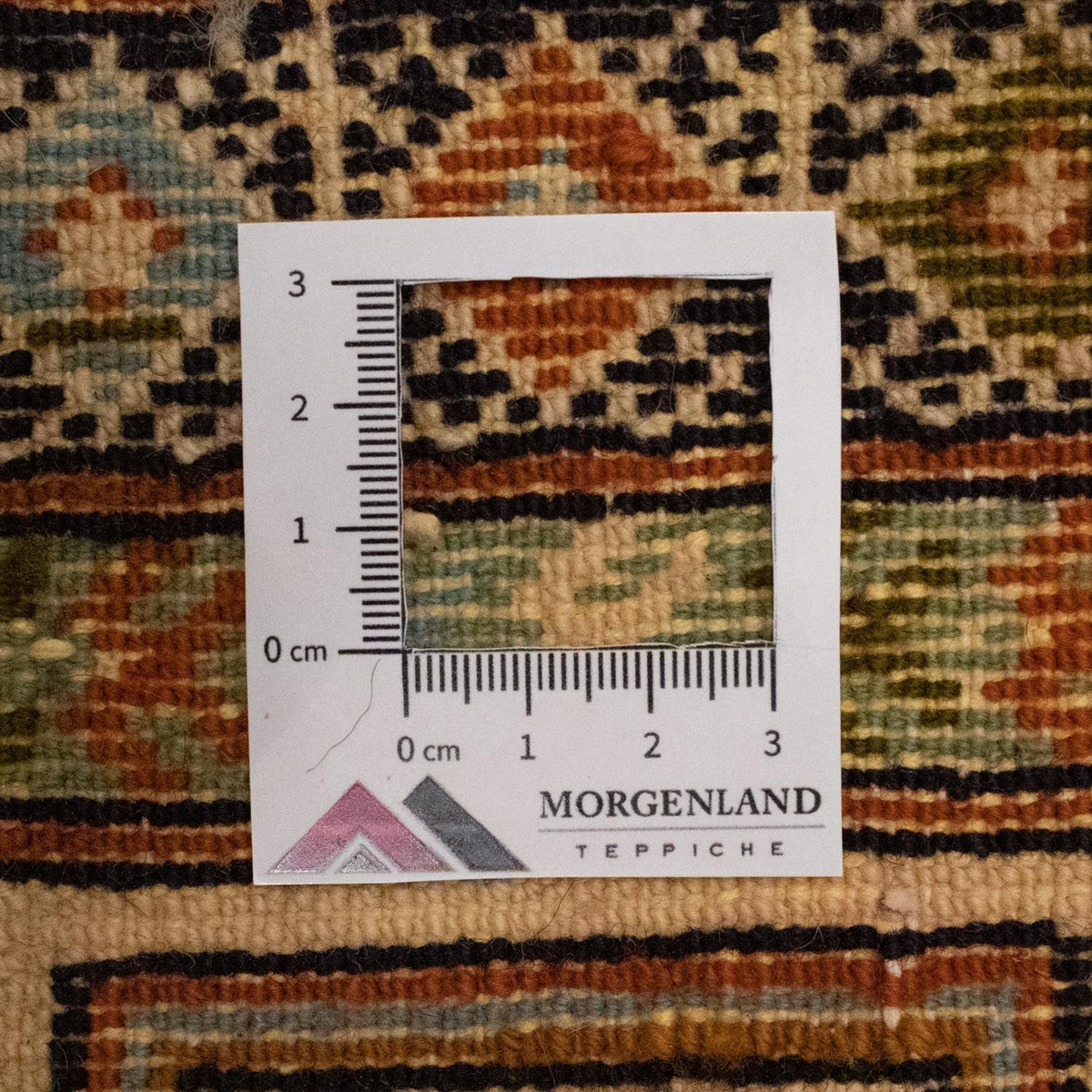 Tapis Turkaman - 93 x 63 cm - bleu