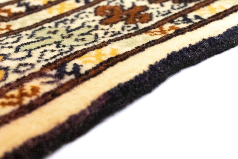 Tapis Turkaman - 87 x 64 cm - bleu