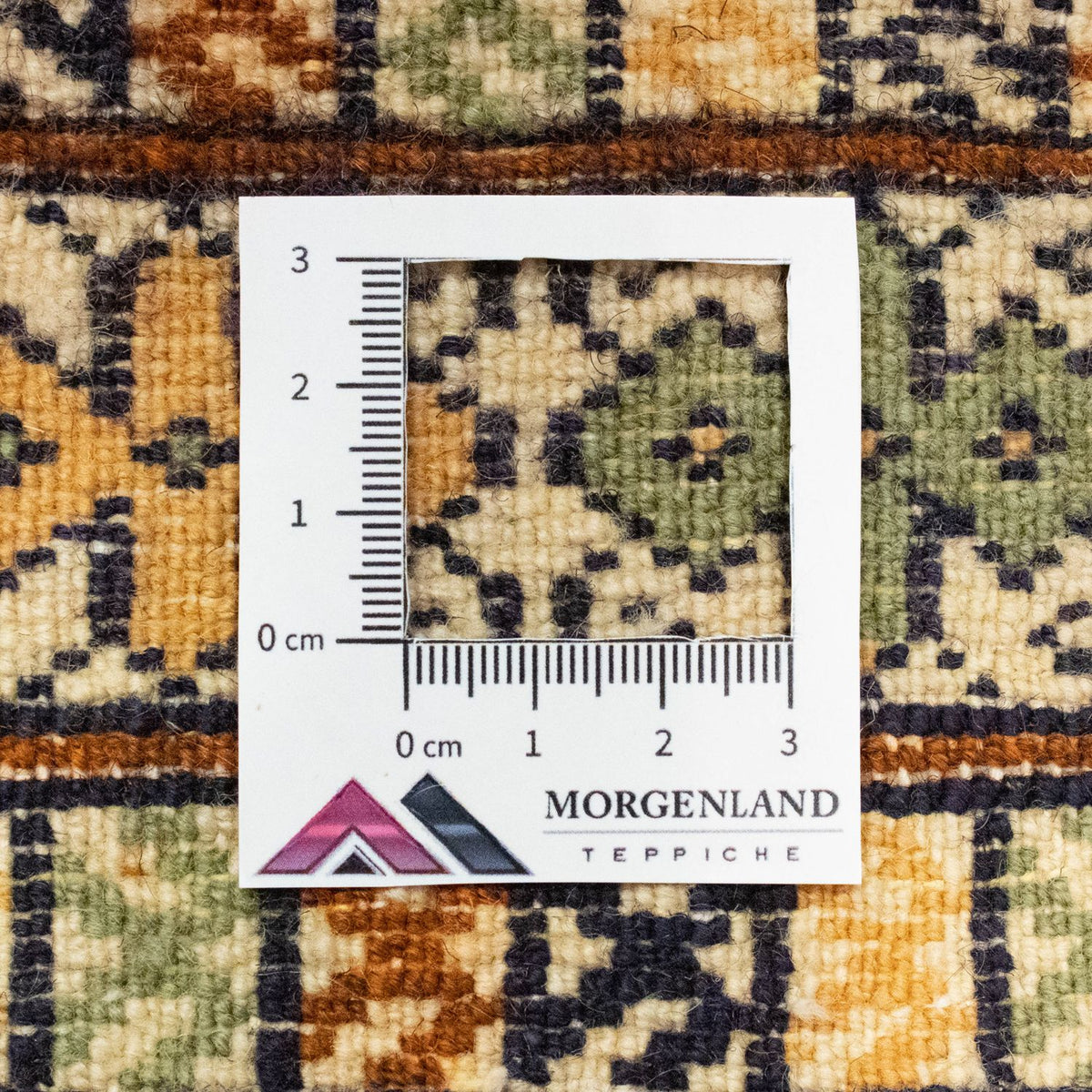 Tapis Turkaman - 87 x 64 cm - bleu