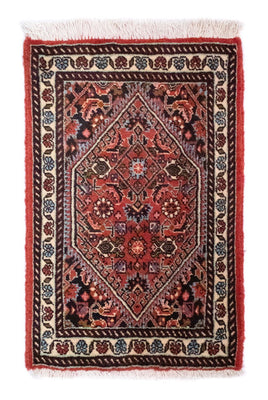 Tapis persan - Bidjar - 60 x 40 cm - rouge