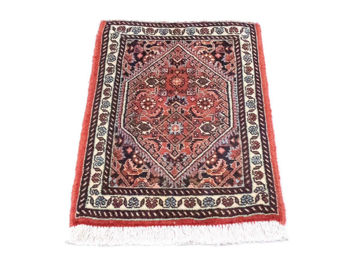 Tapis persan - Bidjar - 60 x 40 cm - rouge