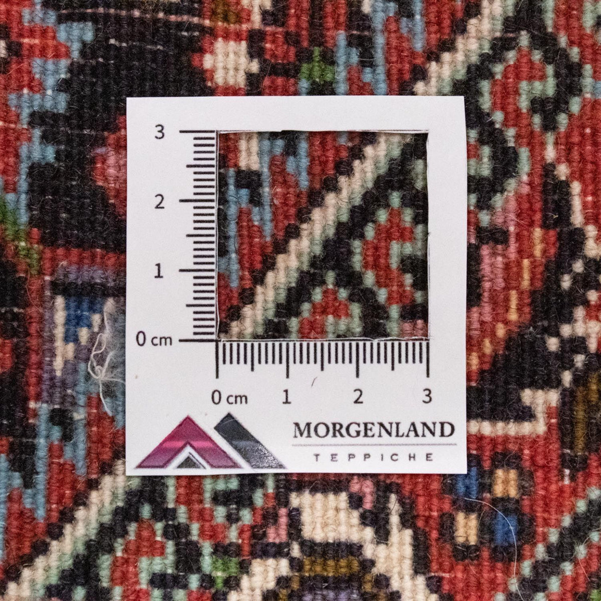 Tapis persan - Bidjar - 60 x 40 cm - rouge