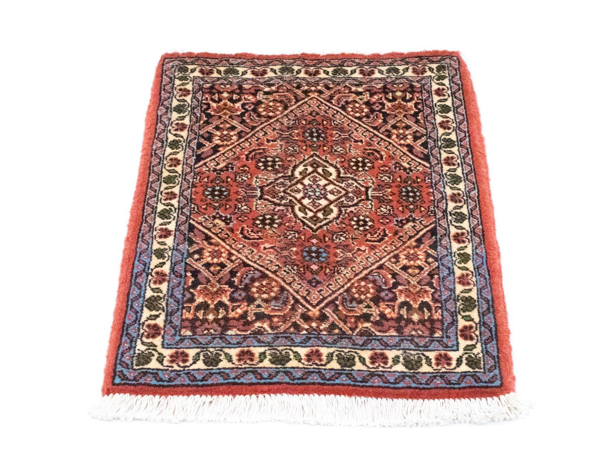 Tapis persan - Bidjar - 60 x 40 cm - rouge