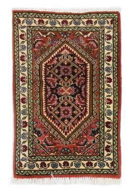 Tapis persan - Bidjar - 60 x 40 cm - marron