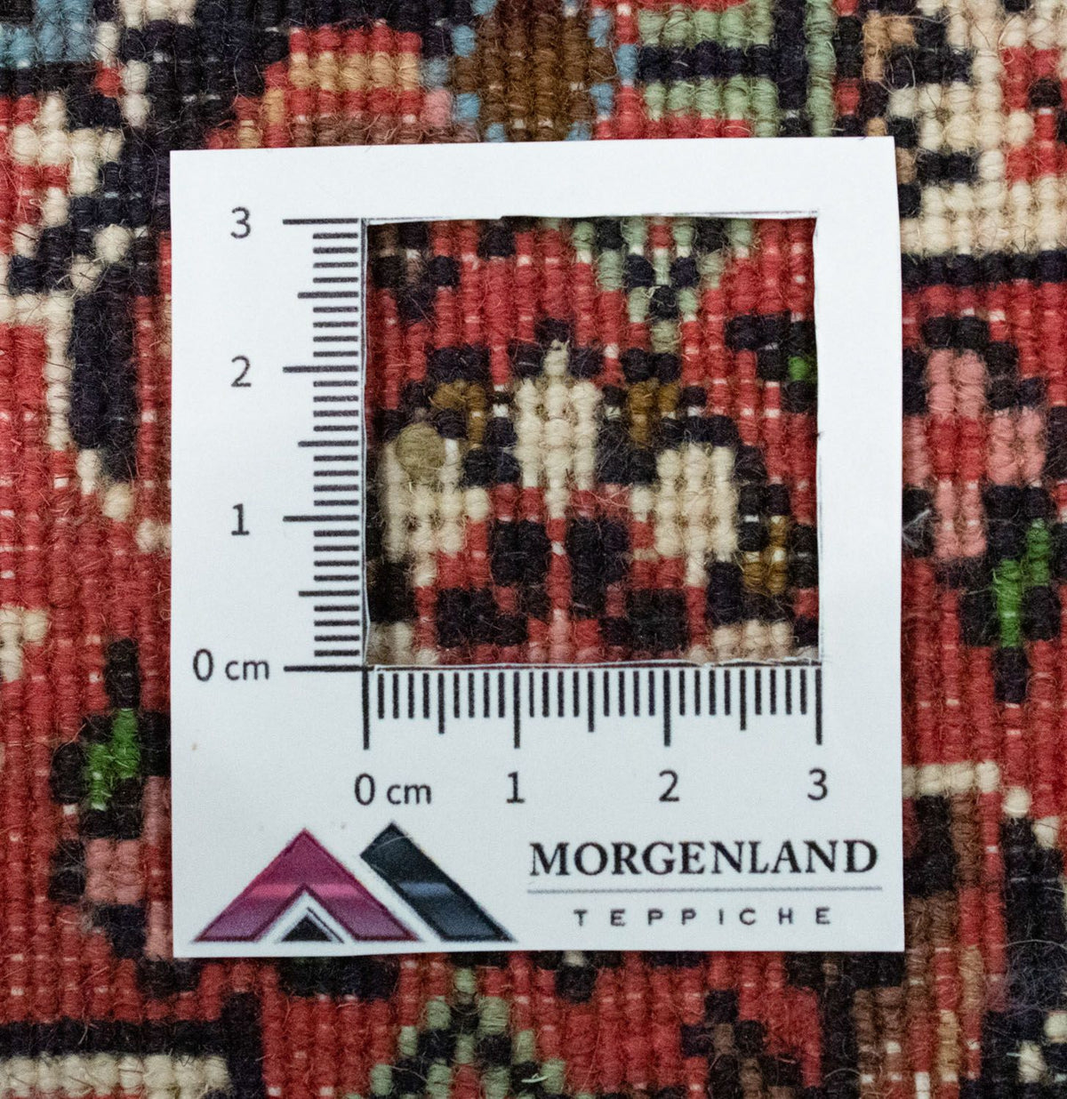 Tapis persan - Bidjar - 60 x 40 cm - rouge