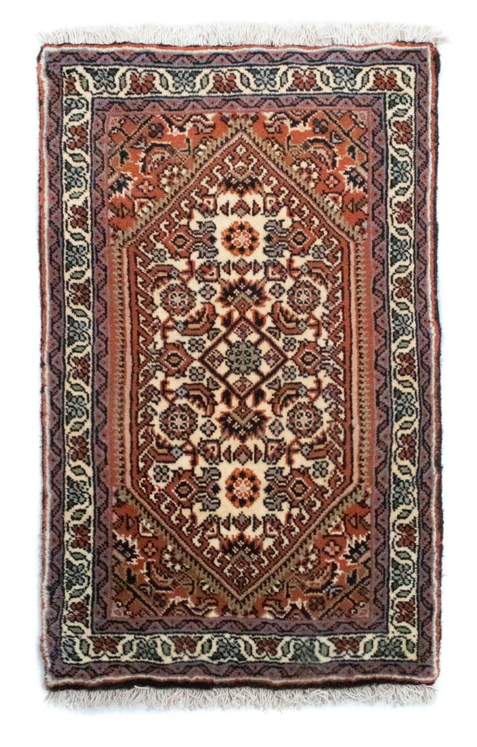 Tapis persan - Bidjar - 60 x 40 cm - marron