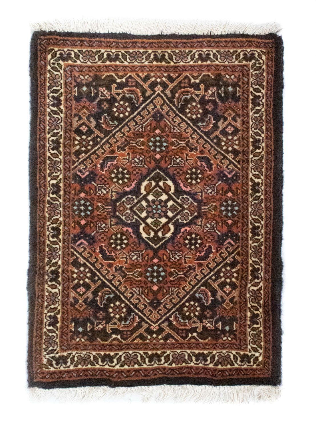 Tapis persan - Bidjar - 60 x 40 cm - bleu