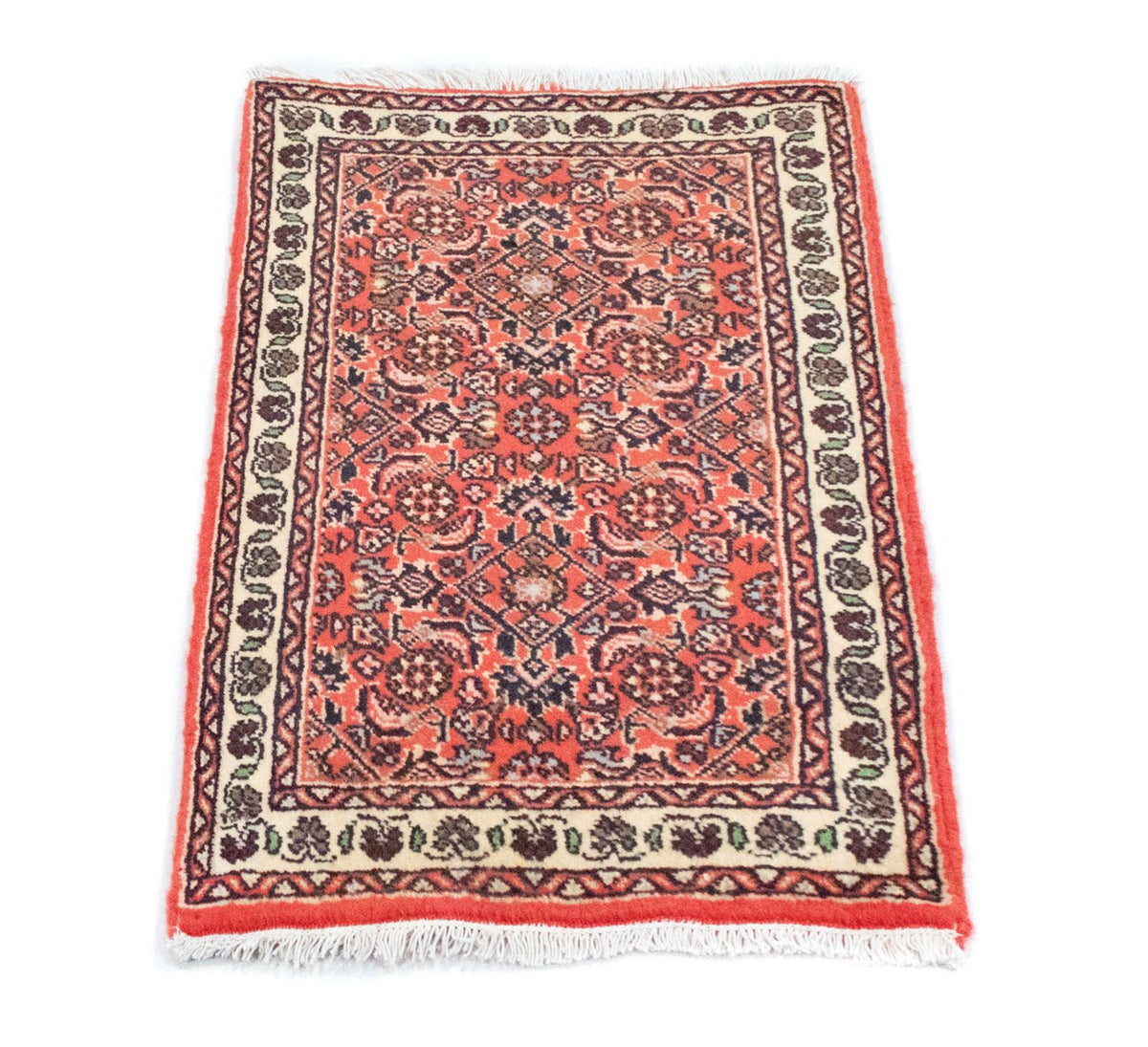 Tapis persan - Bidjar - 60 x 40 cm - orange