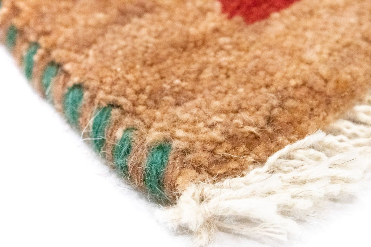 Tapis Gabbeh - Persan - 60 x 40 cm - multicolore