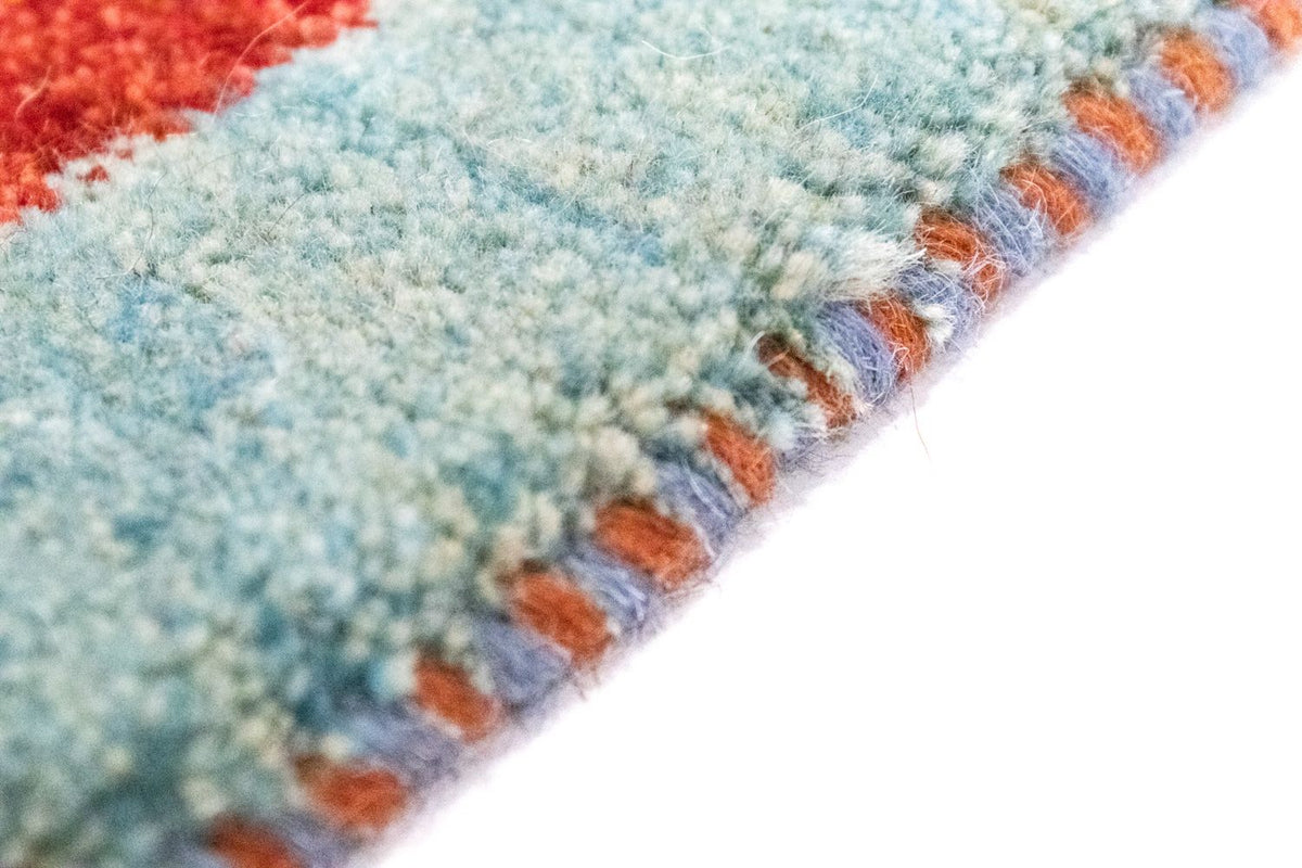 Tapis Gabbeh - Persan - 60 x 40 cm - rouge