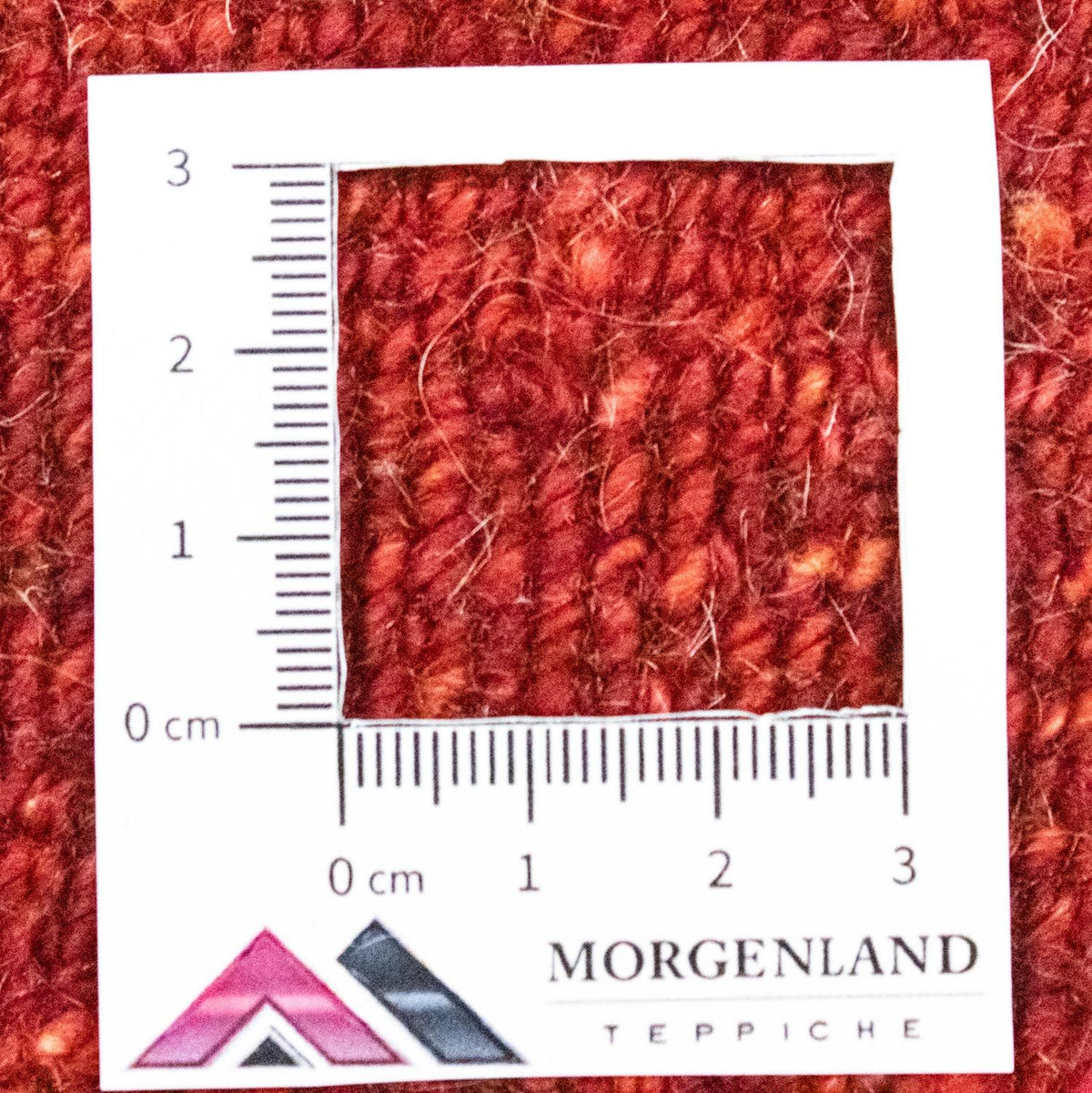 Tapis Gabbeh - Persan - 60 x 40 cm - rouge