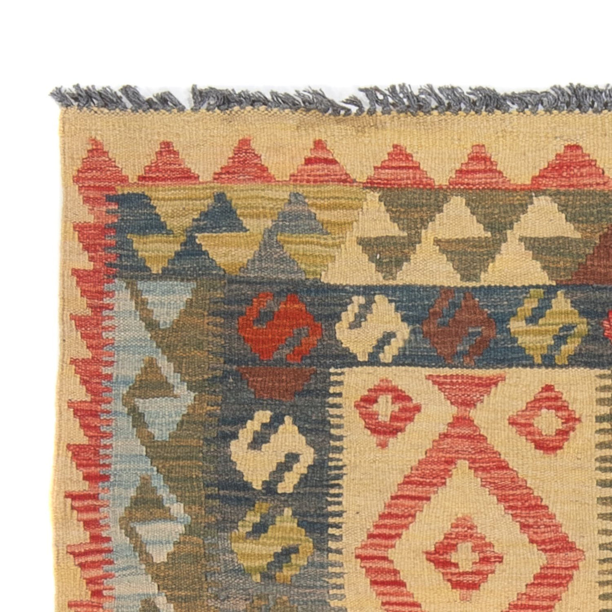 Tapis Kelim - Splash - 168 x 106 cm - multicolore