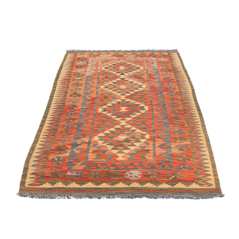 Tapis de couloir Tapis Kelim - Splash - 206 x 98 cm - multicolore