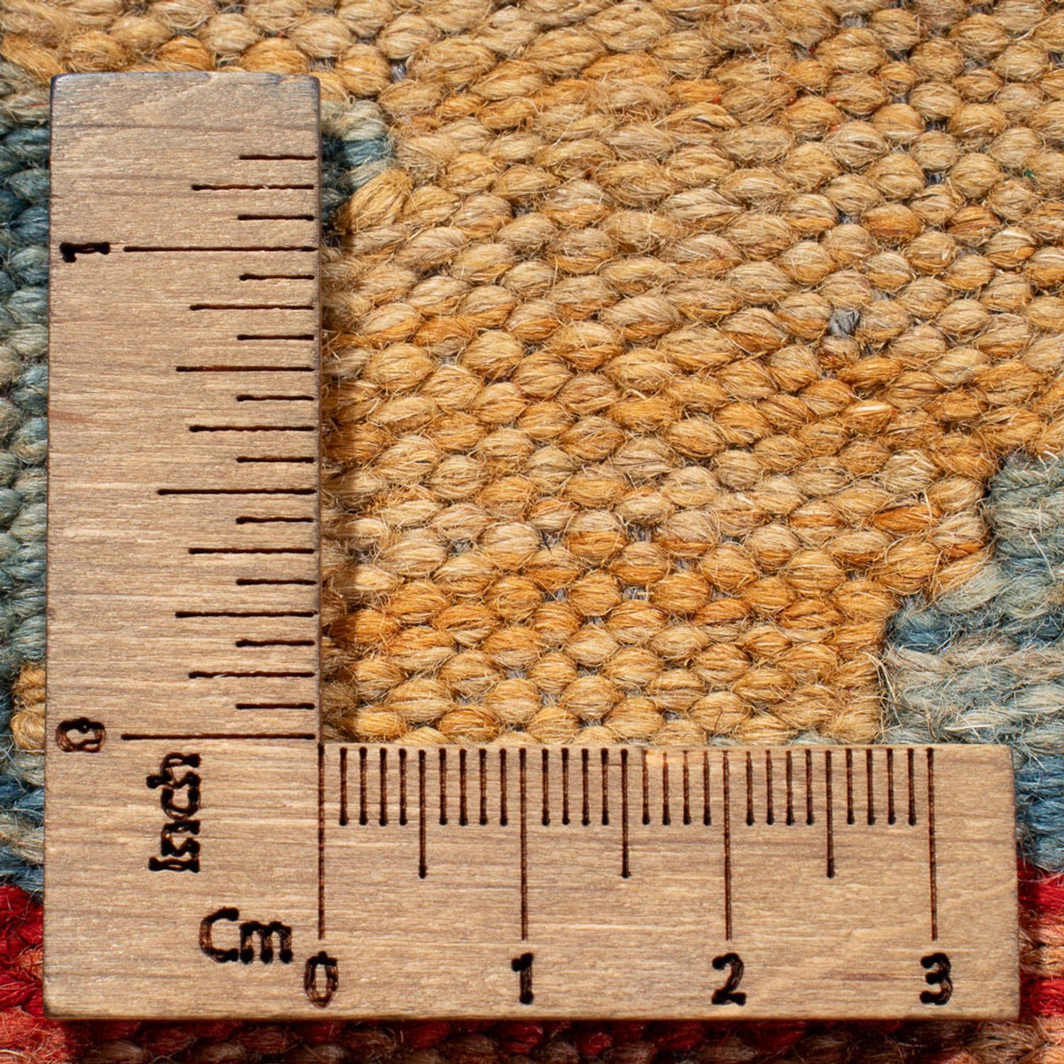 Tapis Kelim - Splash - 114 x 87 cm - multicolore