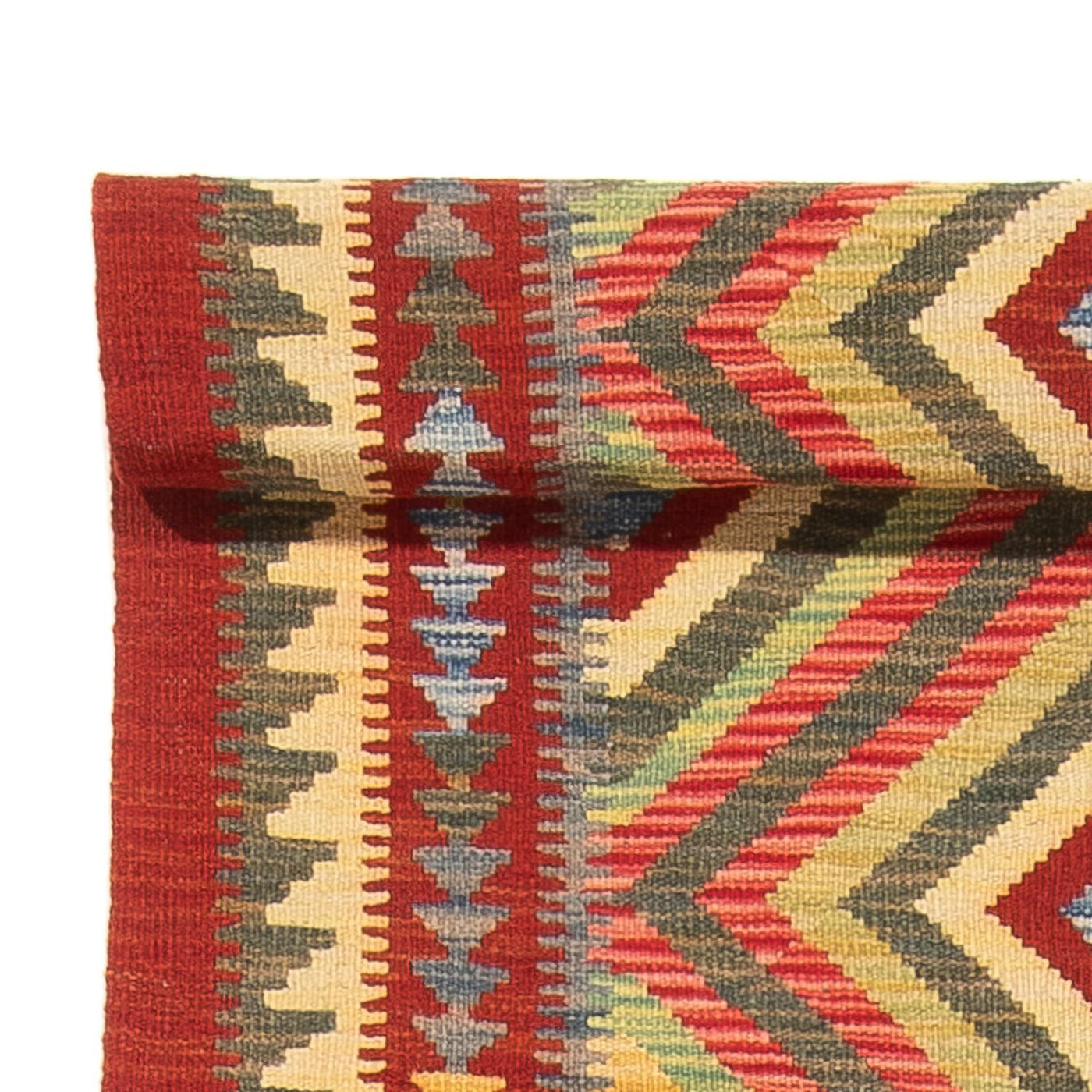 Kilim Maimana Tapis 402x91cm - Tapis en laine