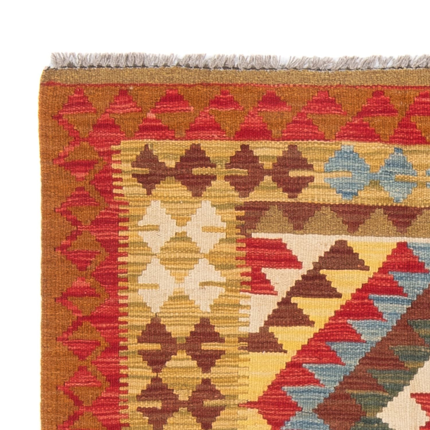 Tapis Kelim - Splash - 155 x 102 cm - multicolore