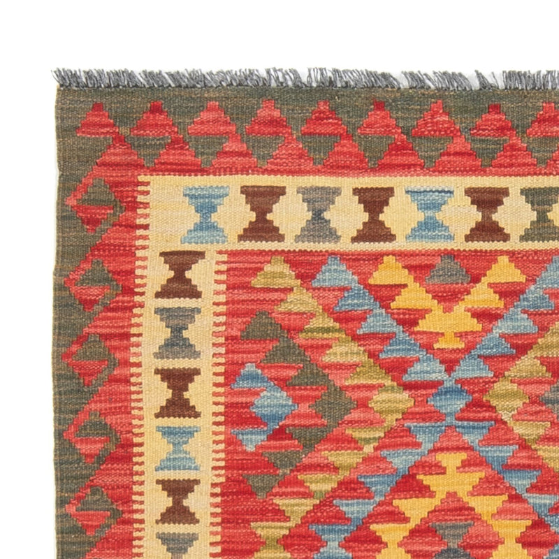 Tapis Kelim - Splash - 152 x 112 cm - multicolore