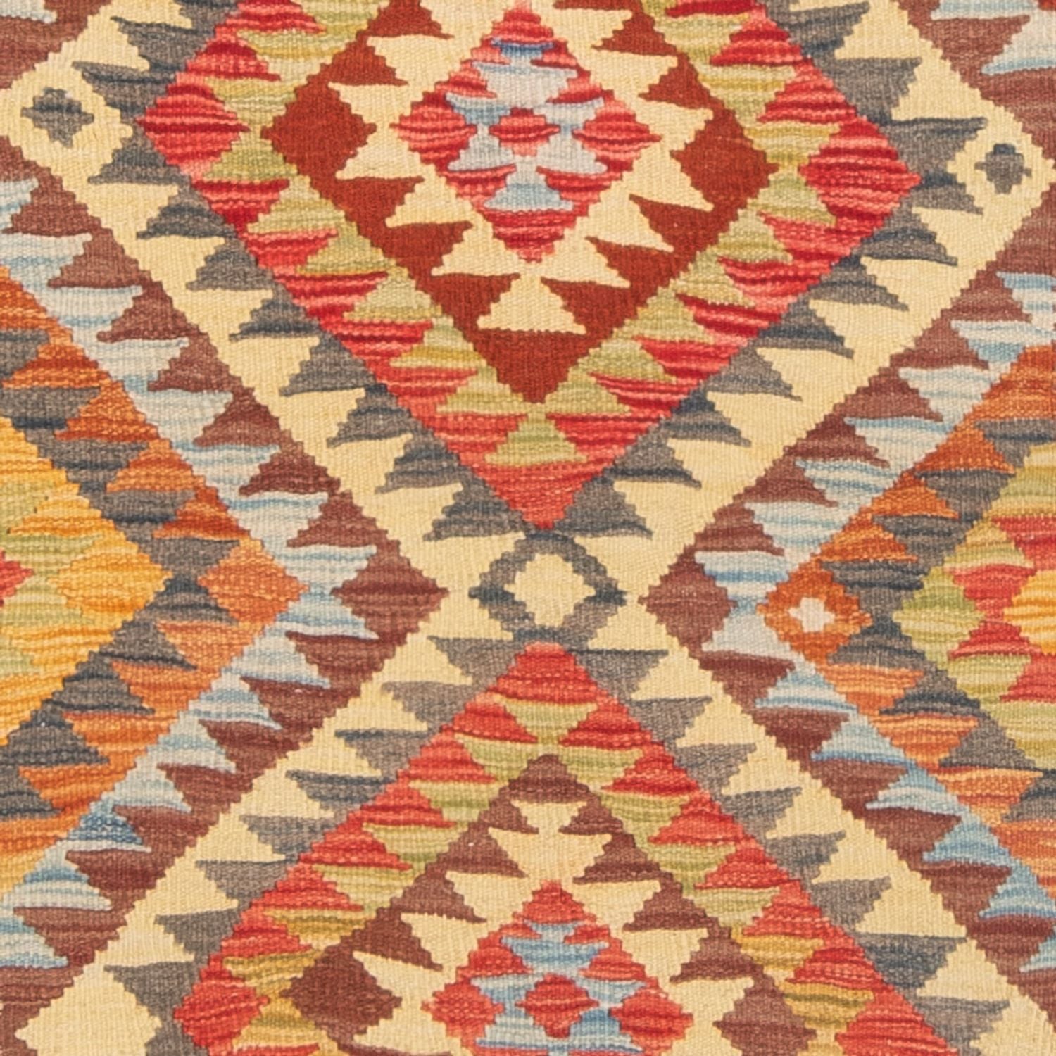 Tapis Kelim - Splash - 152 x 100 cm - multicolore