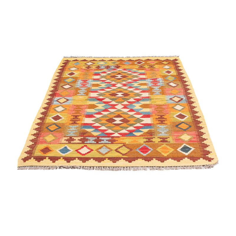 Tapis Kelim - Splash - 162 x 101 cm - multicolore