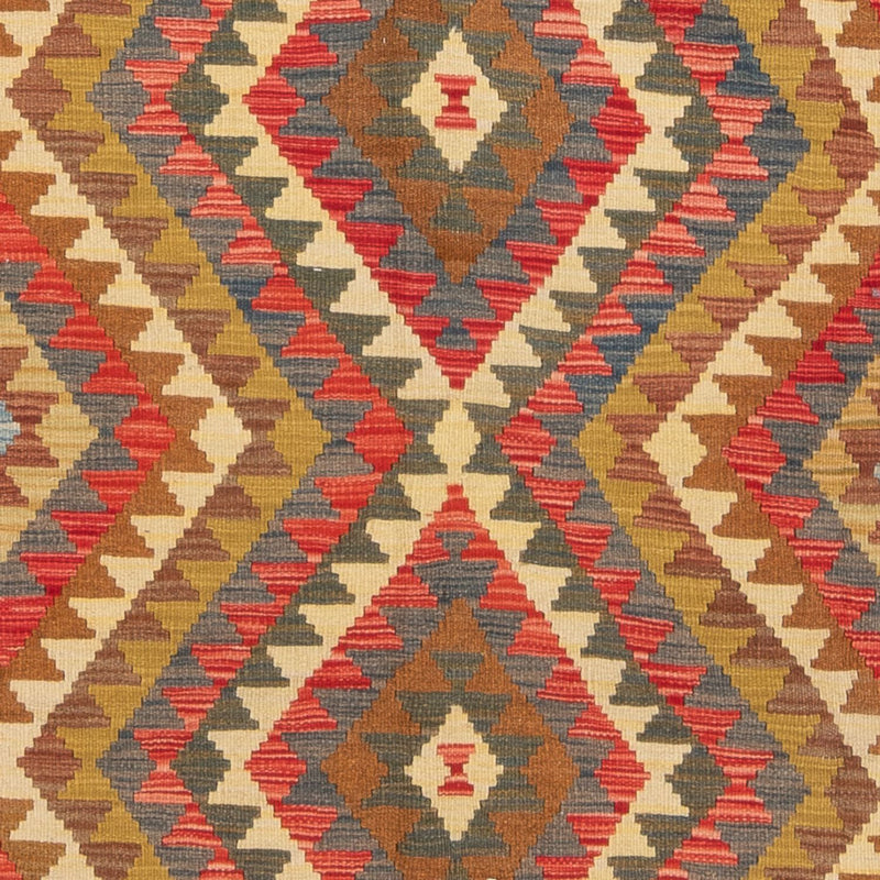 Tapis Kelim - Splash - 198 x 148 cm - multicolore