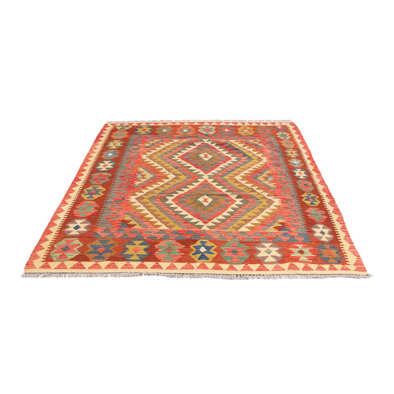 Tapis Kelim - Splash - 198 x 148 cm - multicolore