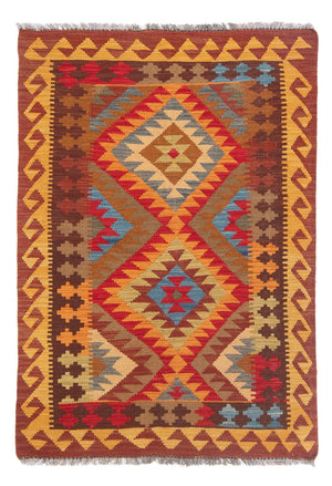 Tapis Kelim - Splash - 150 x 100 cm - multicolore