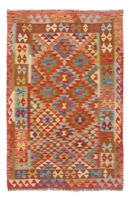 Tapis Kelim - Splash - 149 x 98 cm - multicolore
