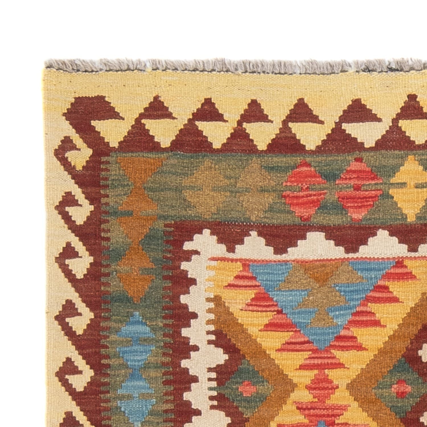 Tapis Kelim - Splash - 151 x 103 cm - multicolore
