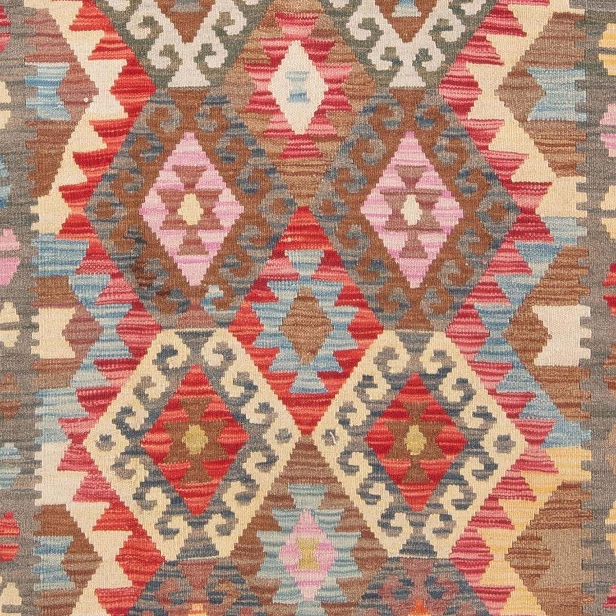 Tapis Kelim - Splash - 176 x 127 cm - multicolore