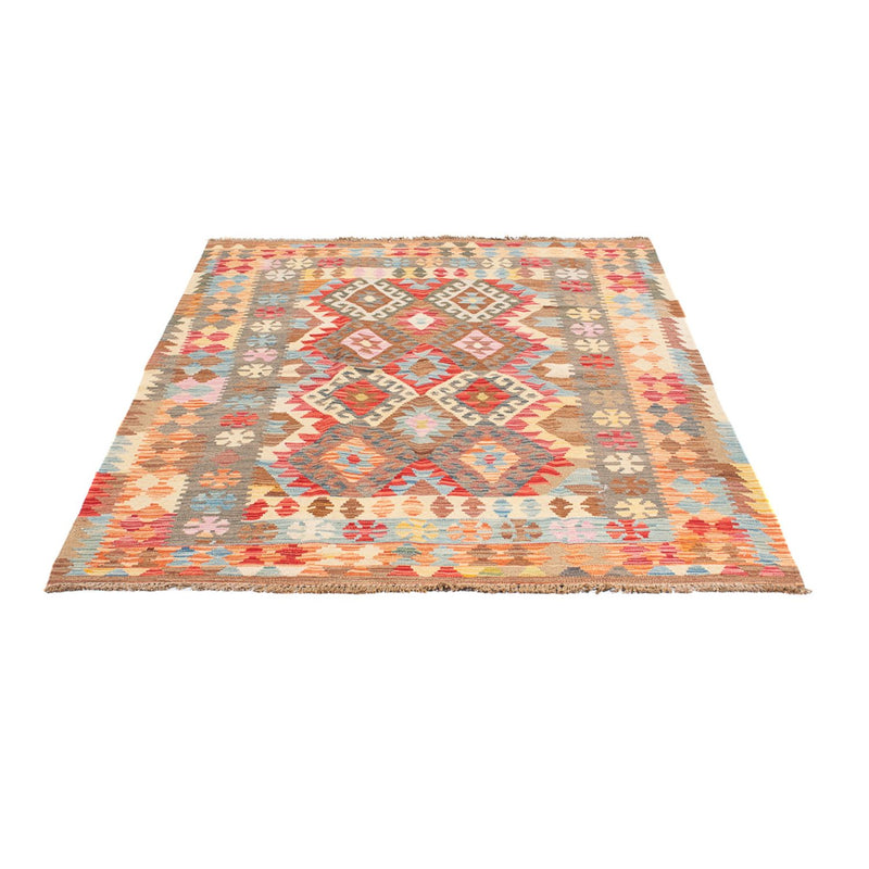 Tapis Kelim - Splash - 176 x 127 cm - multicolore