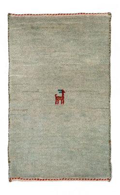 Tapis Gabbeh - Persan - 60 x 40 cm - multicolore