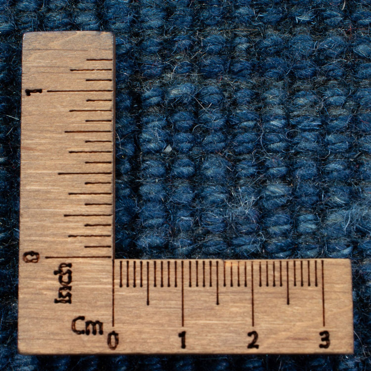Tapis Gabbeh - Persan - 235 x 169 cm - bleu de mer
