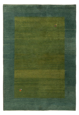 Tapis Gabbeh - Persan - 203 x 146 cm - vert menthe