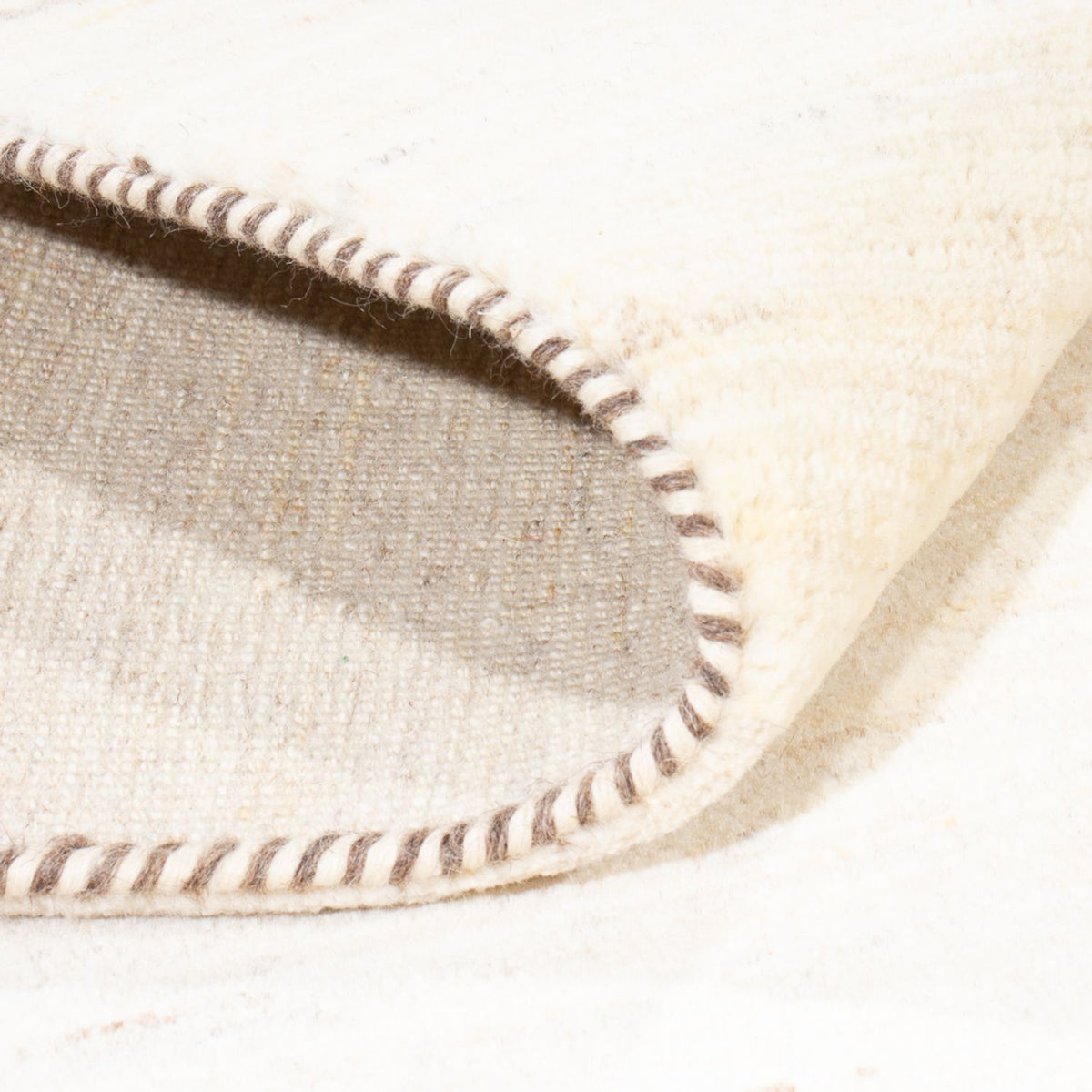 Tapis Gabbeh - Persan - 196 x 148 cm - blanc