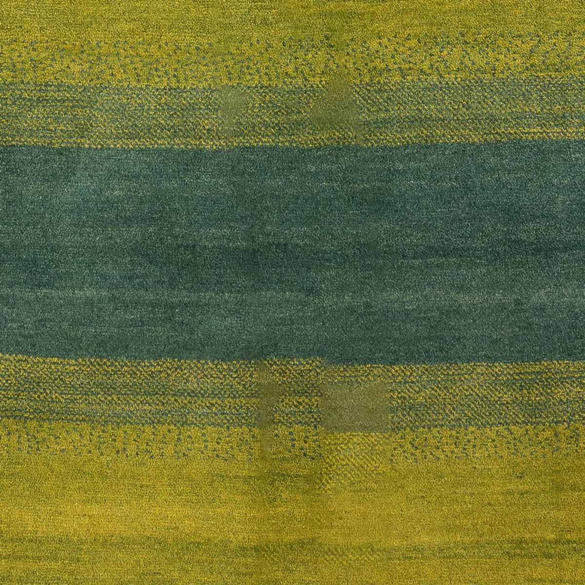 Tapis Gabbeh - Persan - 201 x 148 cm - vert