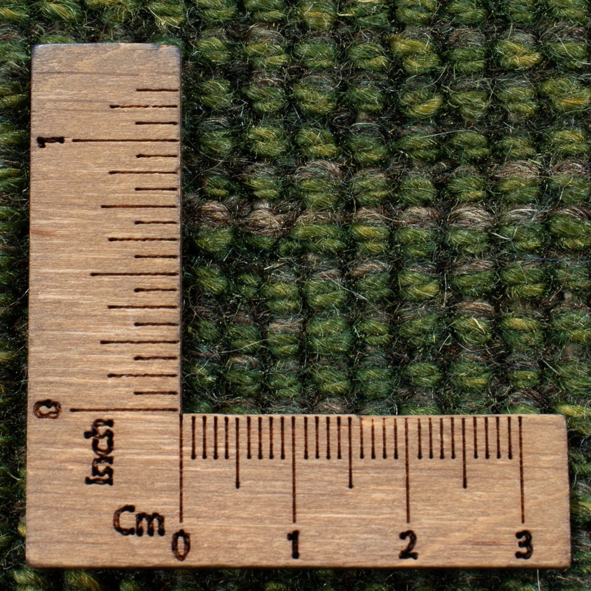 Tapis Gabbeh - Persan - 201 x 148 cm - vert