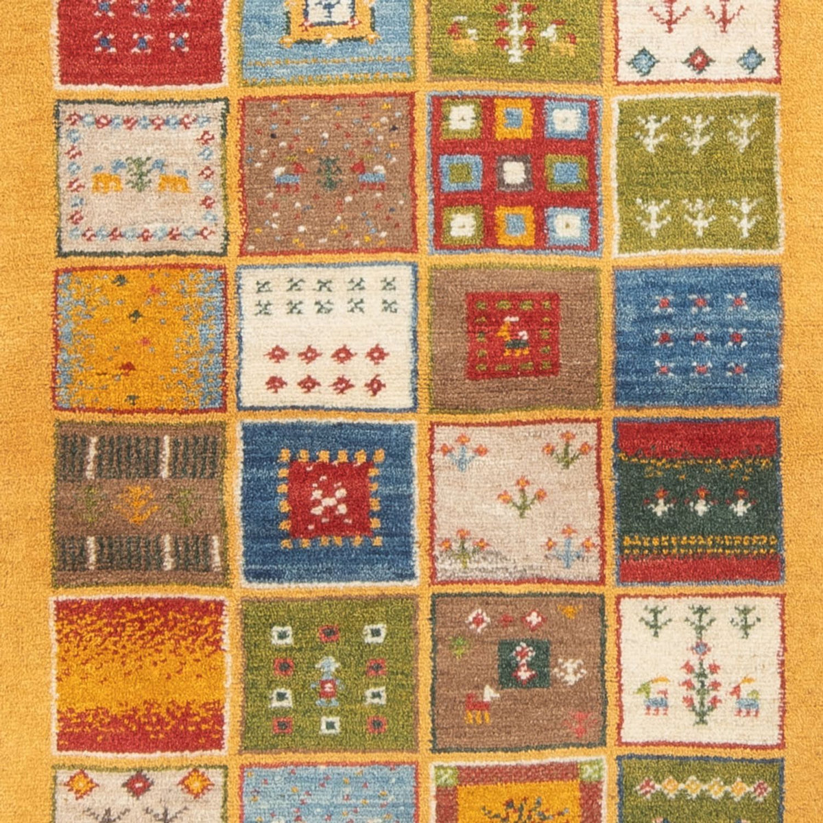 Tapis de couloir Tapis Gabbeh - Persan - 193 x 80 cm - multicolore