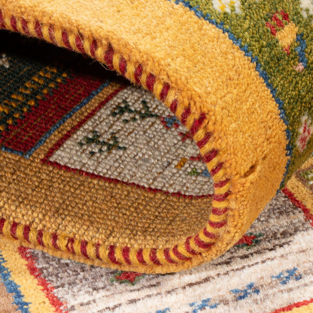 Tapis de couloir Tapis Gabbeh - Persan - 193 x 80 cm - multicolore